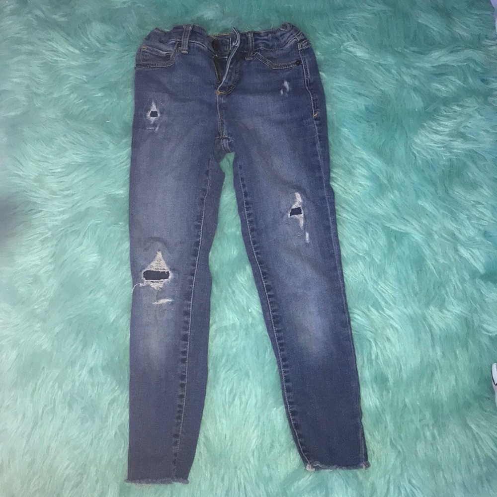 Gap kids ripped jeans